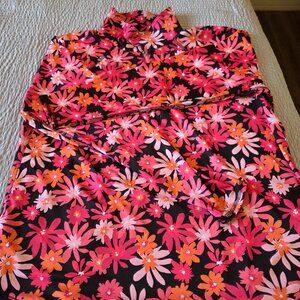 JoFit- UV Mock Long sleeve Top- XXL